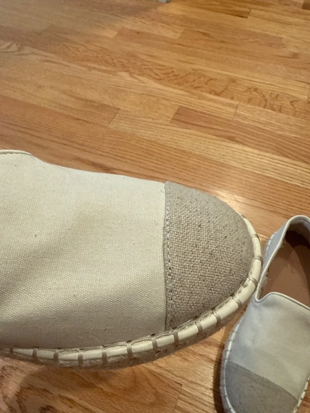 N/A worn espadrilles